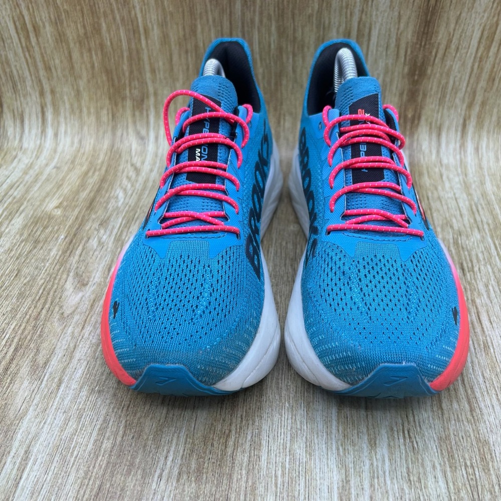 Brooks Hyperion Max 2 Running Shoes Women's Size 6 Blue Pink 1204231B408 - Picture 2 of 10